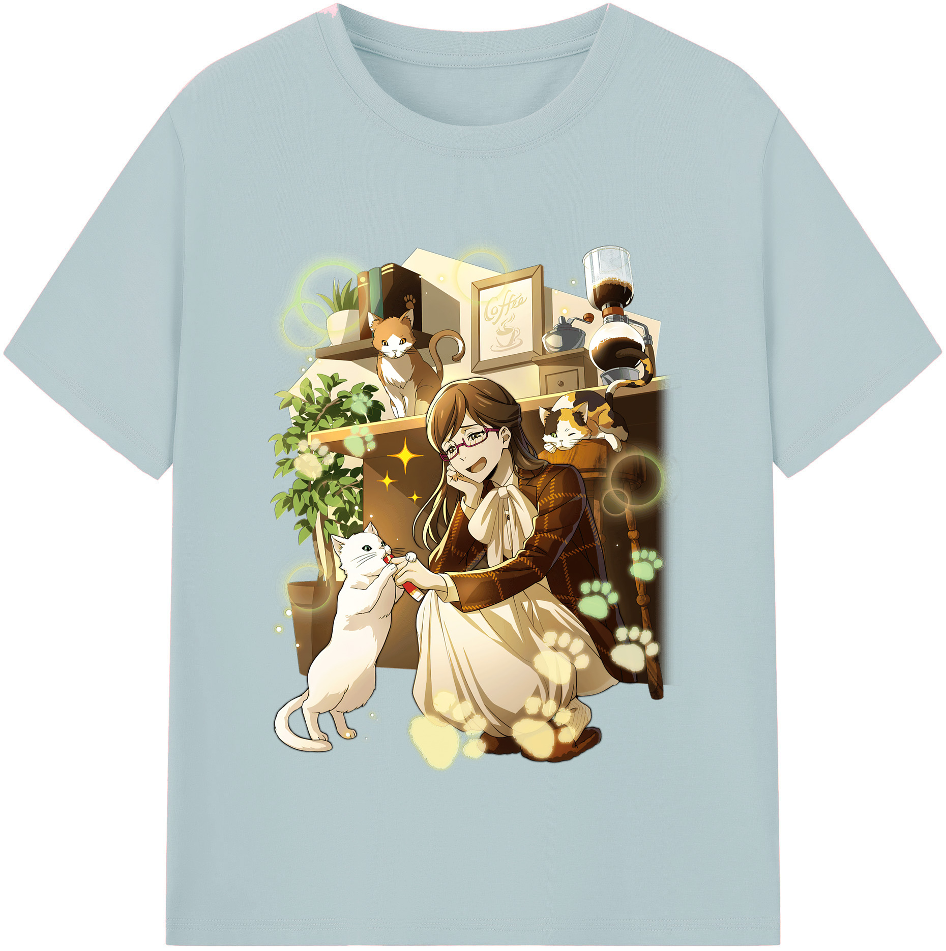 （画像用） 文豪ストレイドッグス Bungo Stray Dogs 綿100％半袖Tシャツ（フロントプリント）